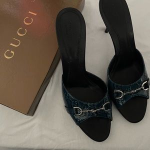 Gucci Patent Sandal